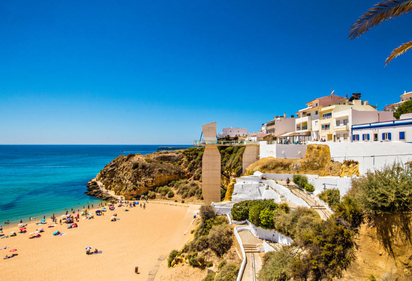 Praia do Túnel (Praia do Peneco), Albufeira, Portugal, Portugal